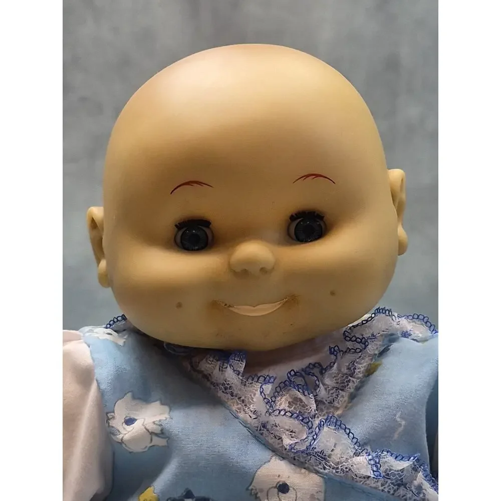Uneeda Doll Co. Inc. Tummy Talks Doll Open Close Blue Eyes 14